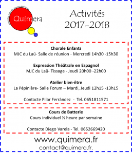 activites 2017-2018